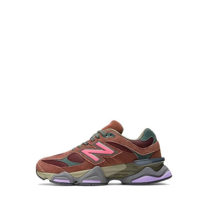 NB 9060 Unisex - Rich Oak With NB Burgundy