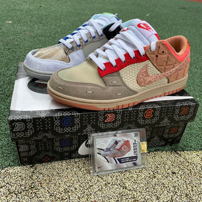 Nike x CLOT Dunk Low 'What The'