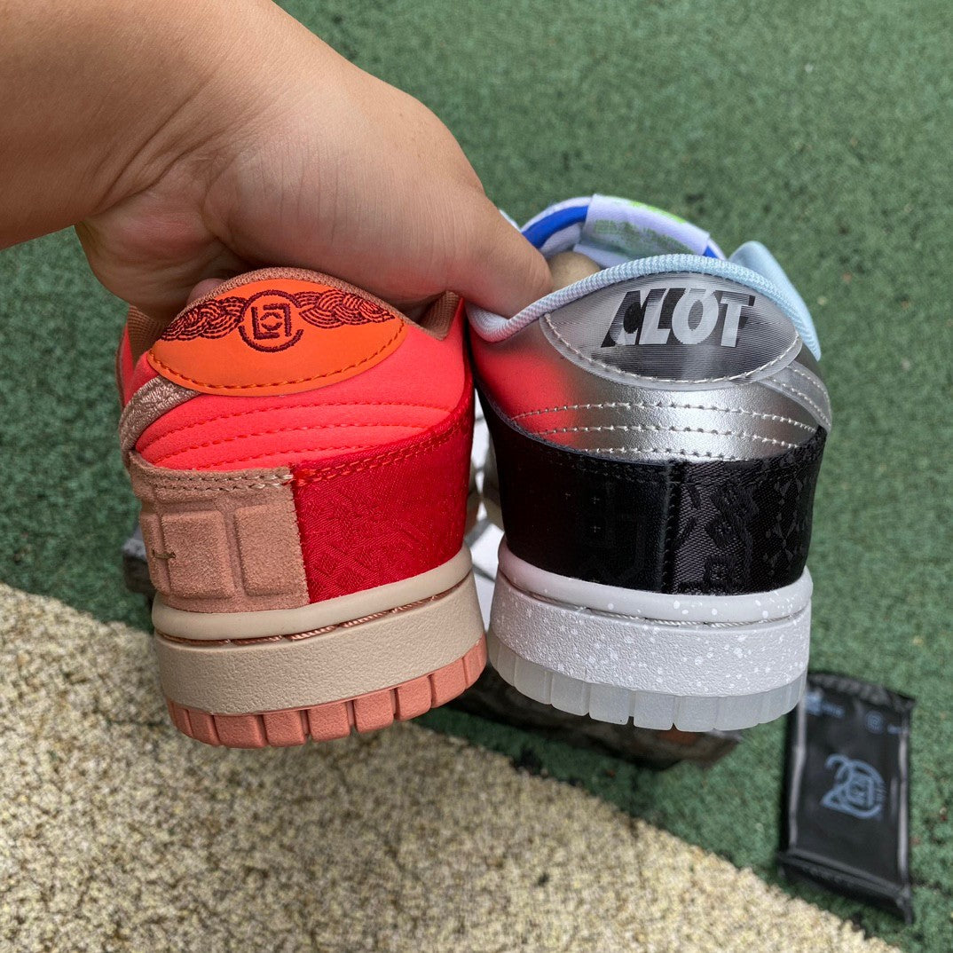 Nike x CLOT Dunk Low 'What The'
