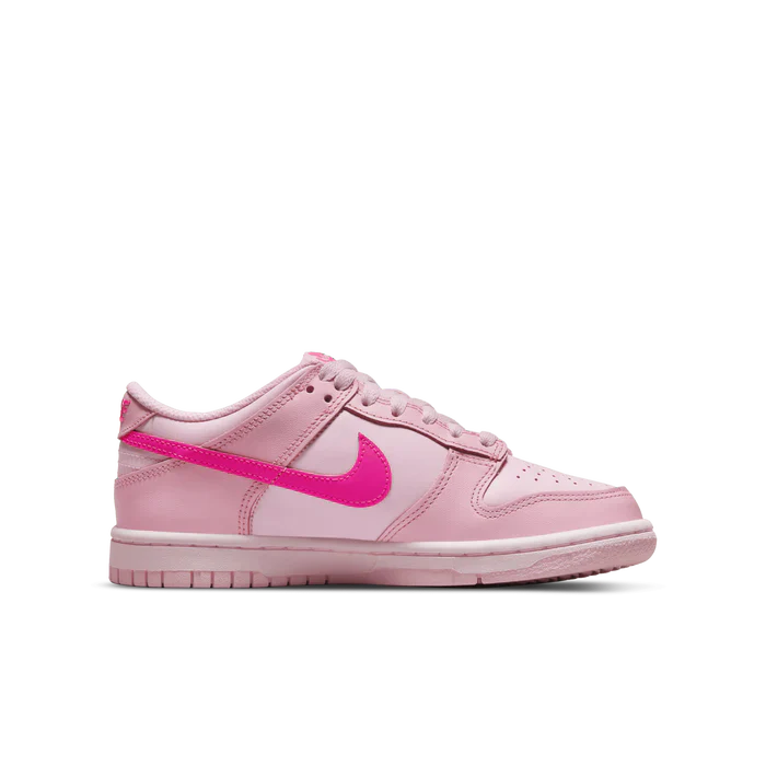 NIKE DUNK LOW 'TRIPLE PINK (GS)' BARBIE