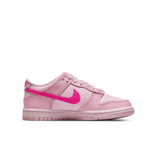 NIKE DUNK LOW 'TRIPLE PINK (GS)' BARBIE