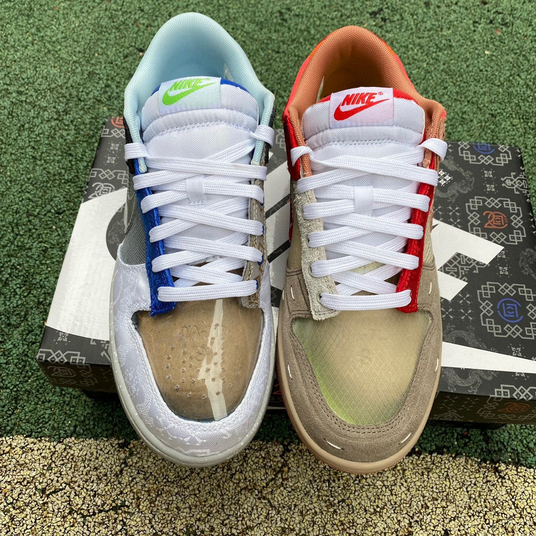 Nike x CLOT Dunk Low 'What The'