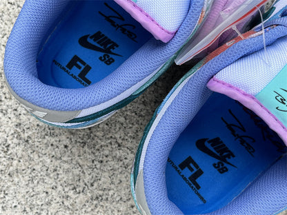 Nike x Futura Laboratories SB Dunk Low 'Bleached Aqua'