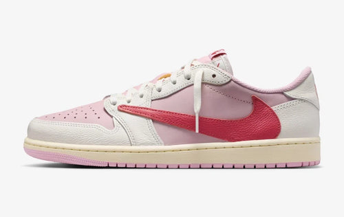 jordan 1 Retro Low OG SP x Travis Scott Sail Tropical Pink - Brand New